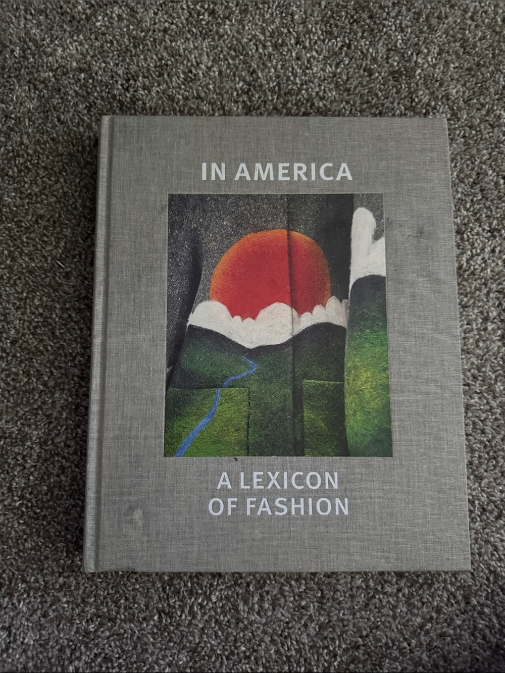 Anthropologie Gray "In America: A Lexicon of Fashion" Coffee Table Book